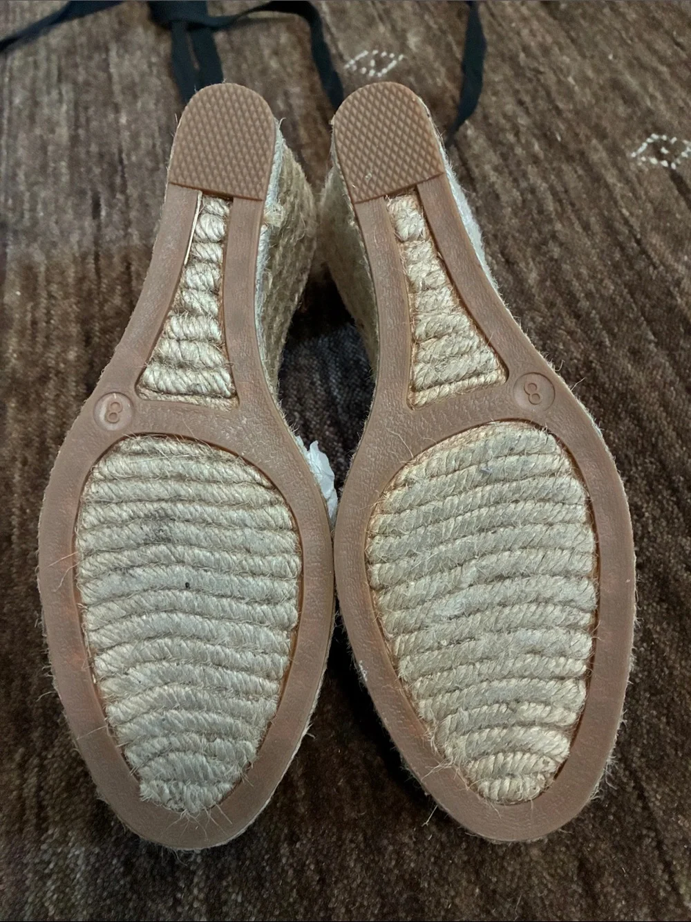 J. Crew Calf Hair Leopard Print Espadrille Wedge Heels with Ankle Tie